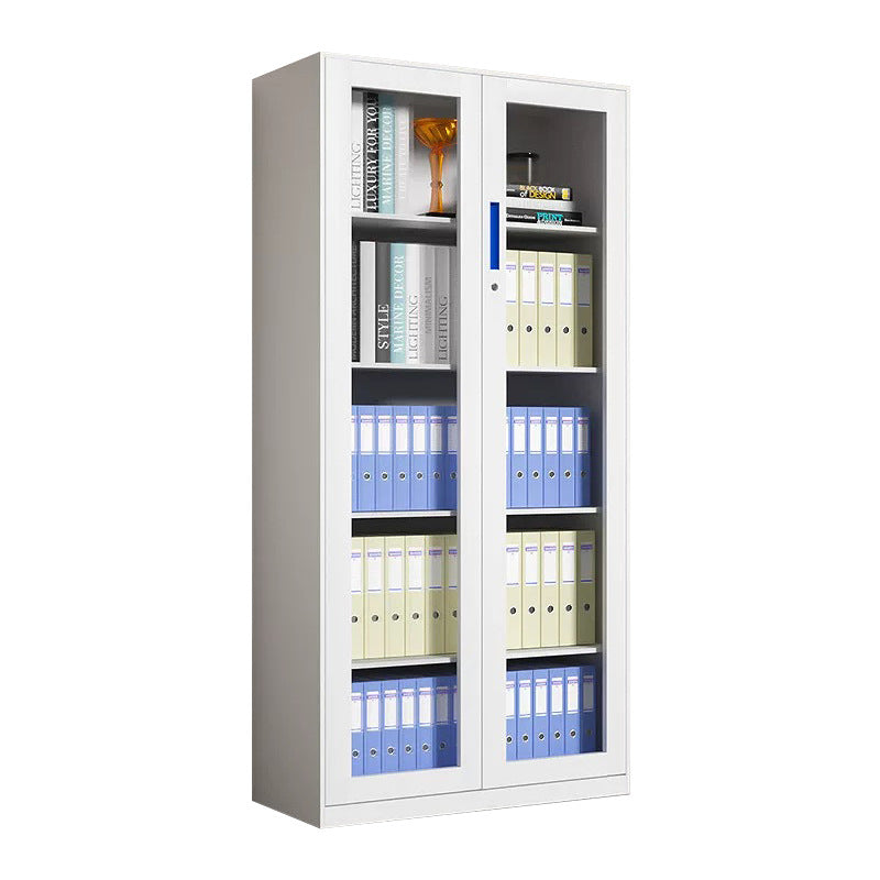 Narrow-sided color filing cabinet Office information financial voucher cabinet Disassembly and assembly of iron filing cabinet manufacturers wholesale