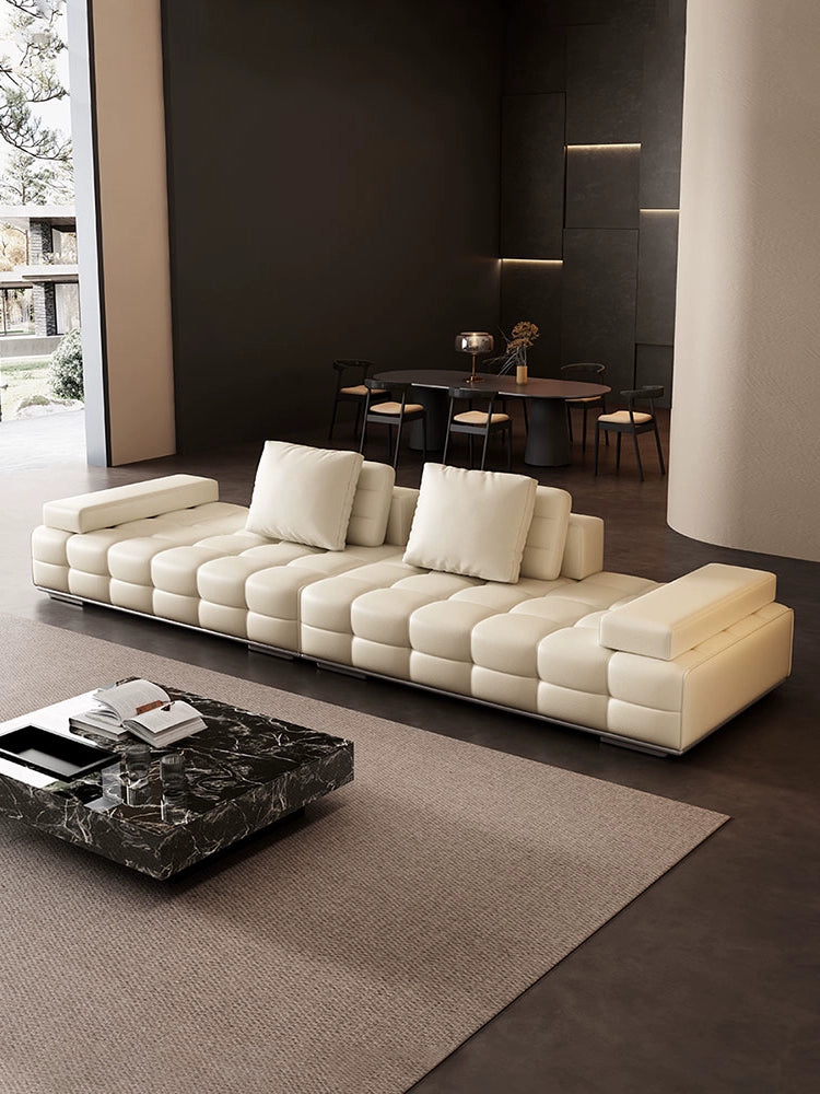 Leather sofa