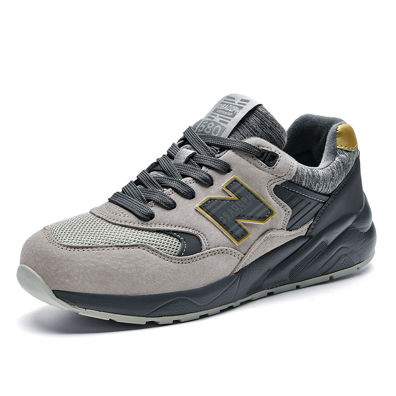 Carefully selected n men's shoes, breathable running shoes, genuine anti-odor, lightweight casual women's couples, official word 580, New Balance