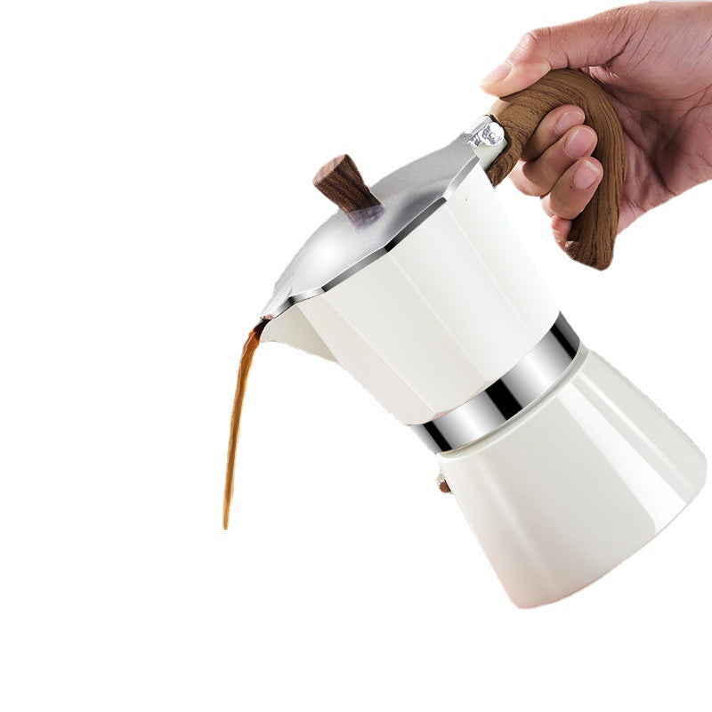 Coffee making utensils home pour-over coffee pot set outdoor single valve Italian hand mill electric brewing extraction pot Moka pot