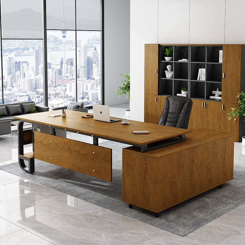 General Manager's Desk, Desk and Chair Combination, Boss Desk, Simple and Modern Executive Desk, Executive Desk, Executive Desk