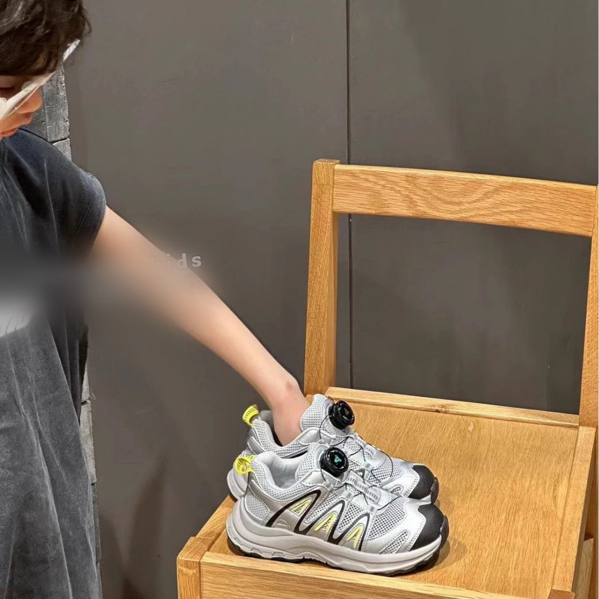 Zhigu children's sneakers 2025 spring and autumn new lightweight breathable mesh shoes for boys and girls, dad shoes, baby shoes