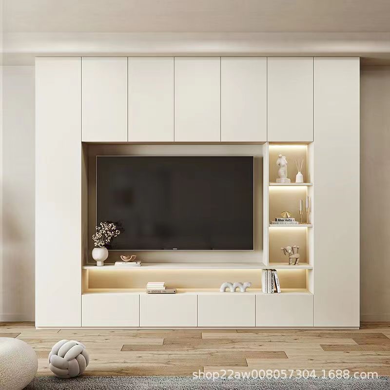 All aluminum TV cabinet