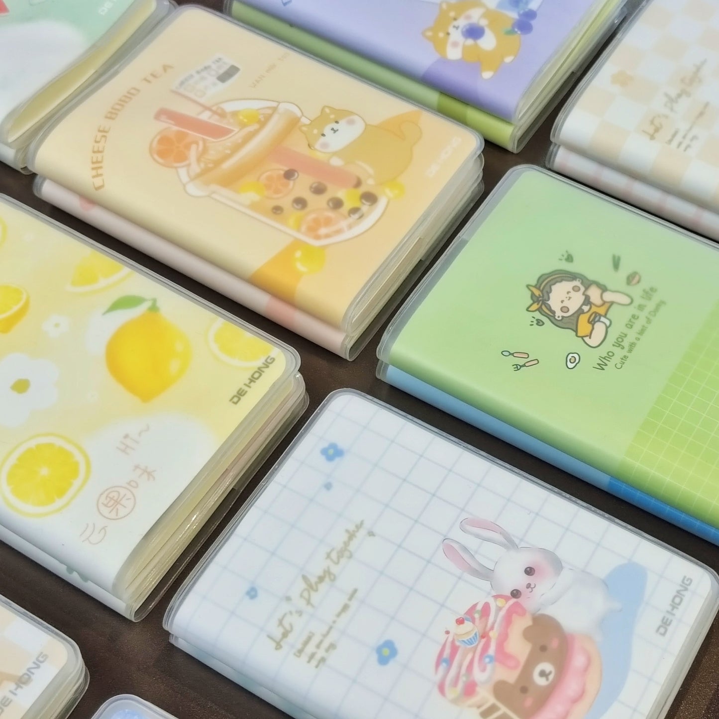 Book: Stationery, elementary school students, skin, small notebook, mini cute, pocket book, 100k portable plastic sleeve wholesale
