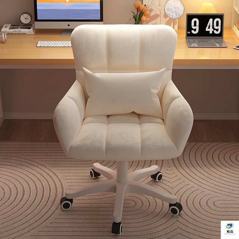 Computer chair, home bedroom, makeup chair, dormitory, college student, study desk, chair, sitting, comfortable office back chair