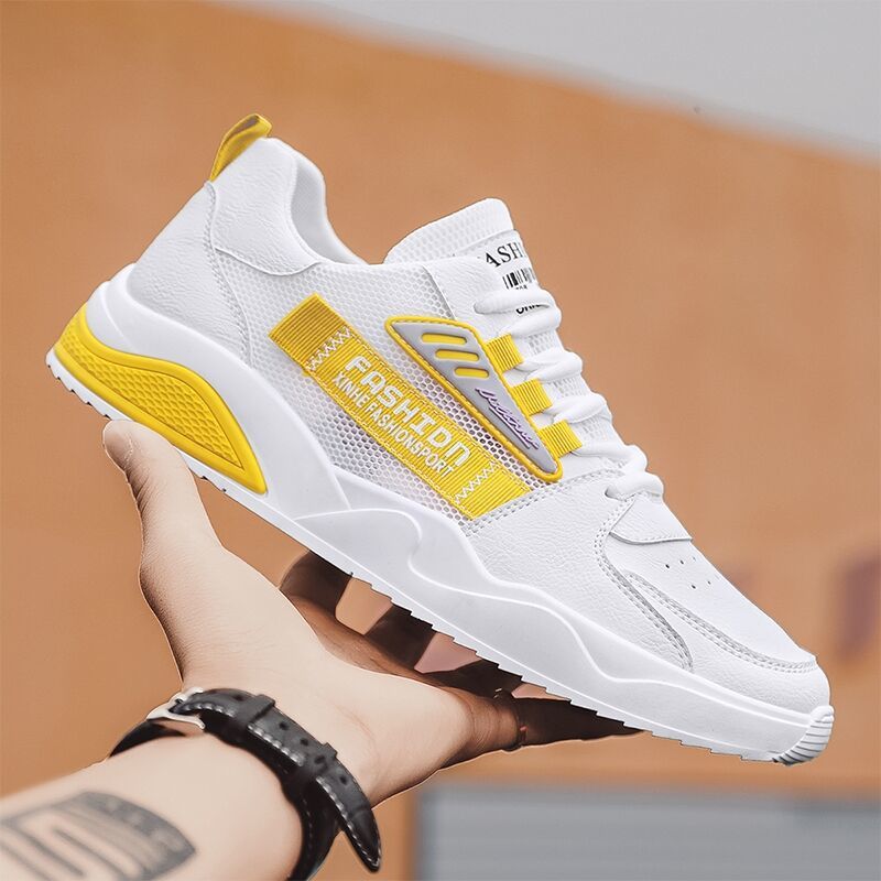 Men's Shoes 2024 Summer New Breathable and Versatile Youth Casual Sports Canvas Shoes Non-slip Platform Daddy Tide Shoes