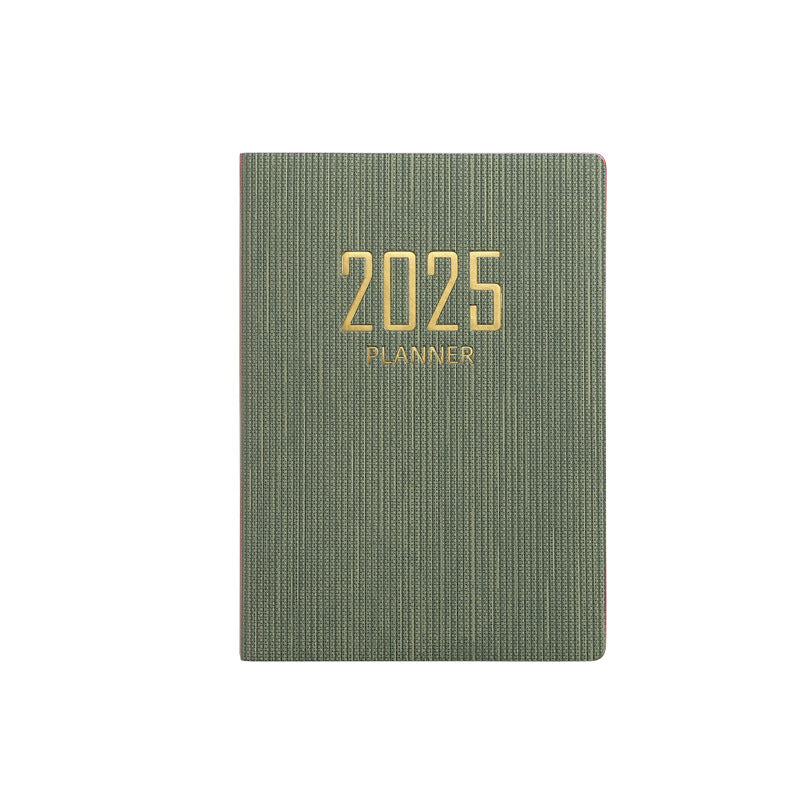 Spot 2024 English Schedule 2025 A7 Daily Planner Planner Amazon Cross Border Notebook
