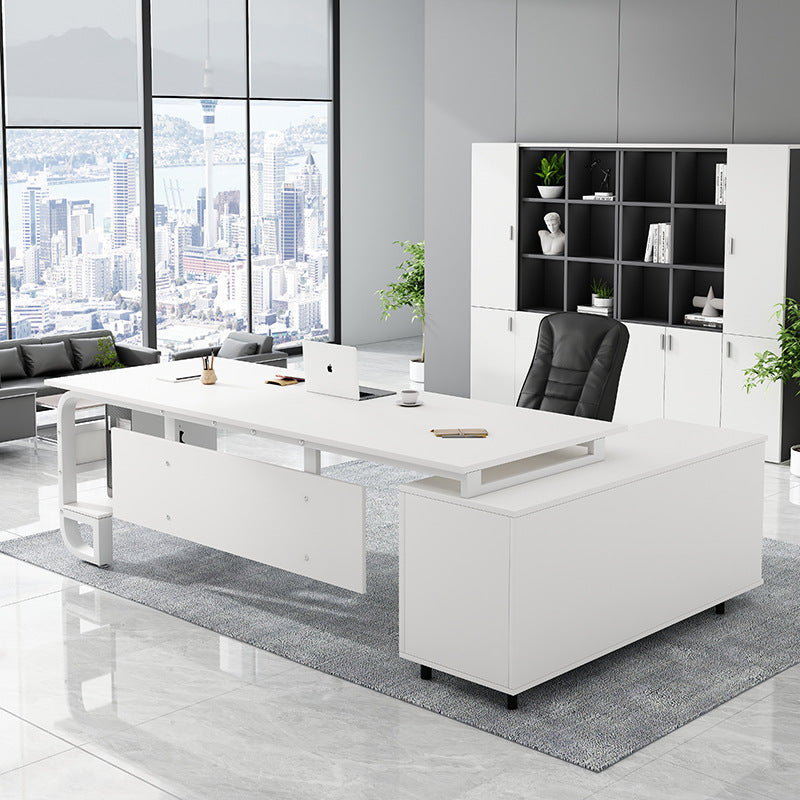 General Manager's Desk, Desk and Chair Combination, Boss Desk, Simple and Modern Executive Desk, Executive Desk, Executive Desk