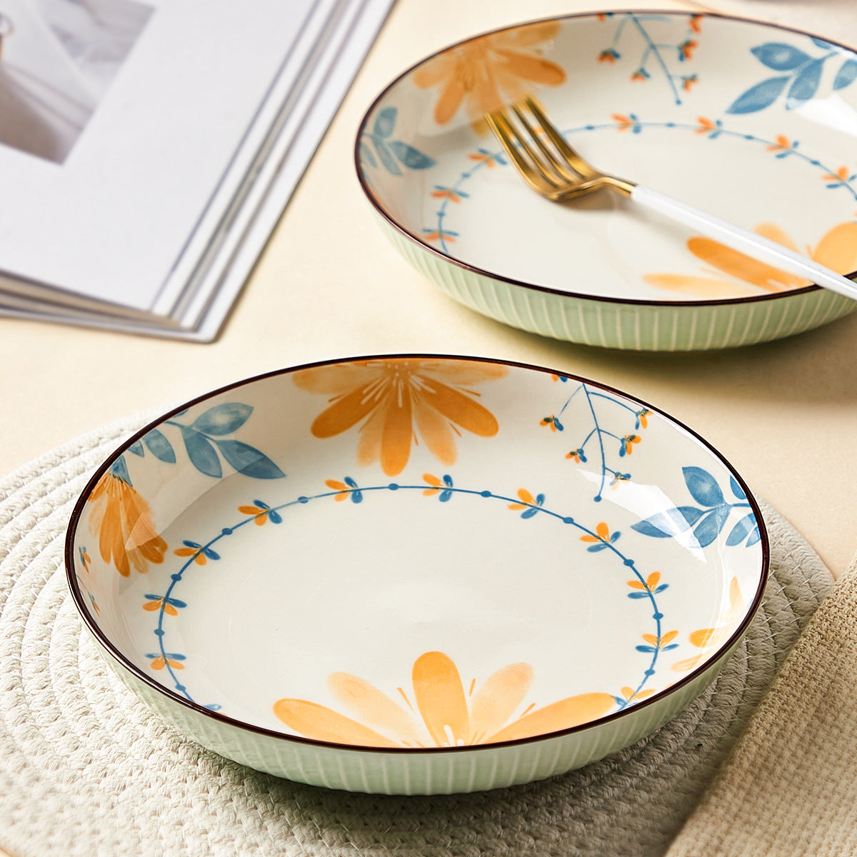 Ceramic dishes