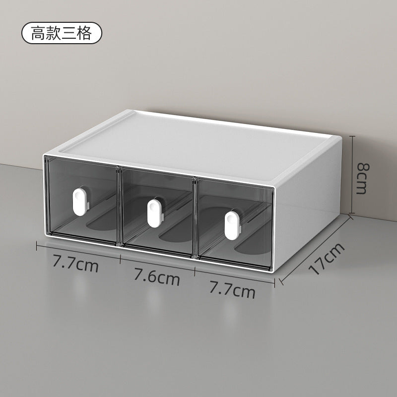 Desk drawer storage box, cosmetics shelf, desk desk, stationery, workstation artifact, dresser, storage box