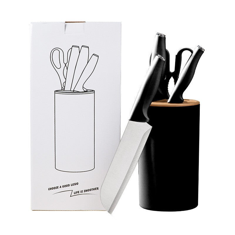 Kitchen slicing knife cutting vegetables and meat cutting fruit knife complementary food stainless steel knife women's special kitchen knife household knife set