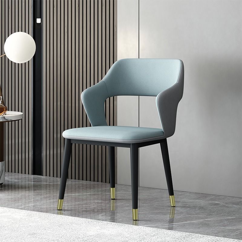 Chinese-style light luxury back chair, hotel dining table chairs, desks, office chairs, technology fabrics, computer chairs