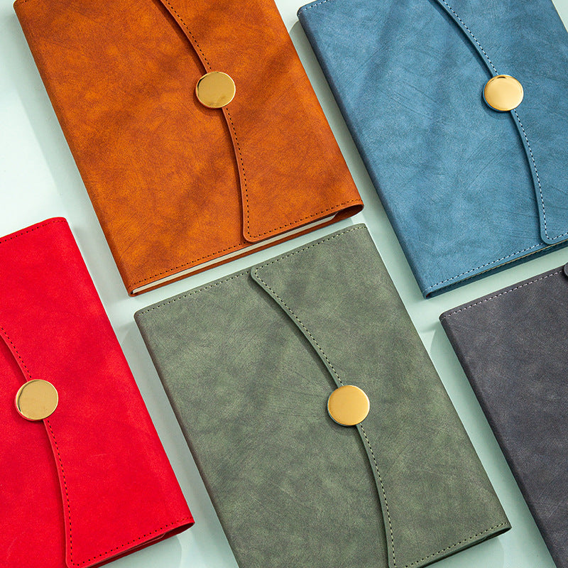 A5 tri-fold notebook gift box set business high-end book and pen company school gift can print logo gift
