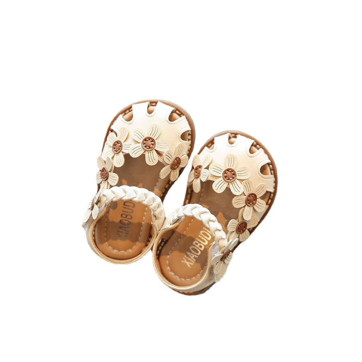 Baby girl summer sandals baby soft sole toddler shoes one-year-old baby princess shoes sweet little girl shoes