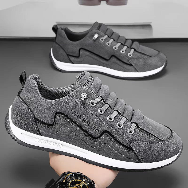 Men's shoes with a sense of luxury, new soft-soled running, versatile casual sports shoes, men's comfortable and popular sneakers