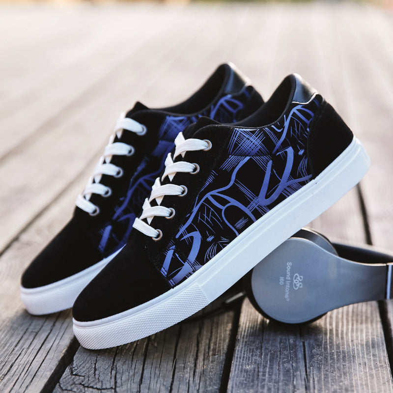 Canvas Shoes Men's Spring Men's Shoes 2024 New Casual Shoes Men's Low-Top Sneakers Trendy Versatile Flat Shoes