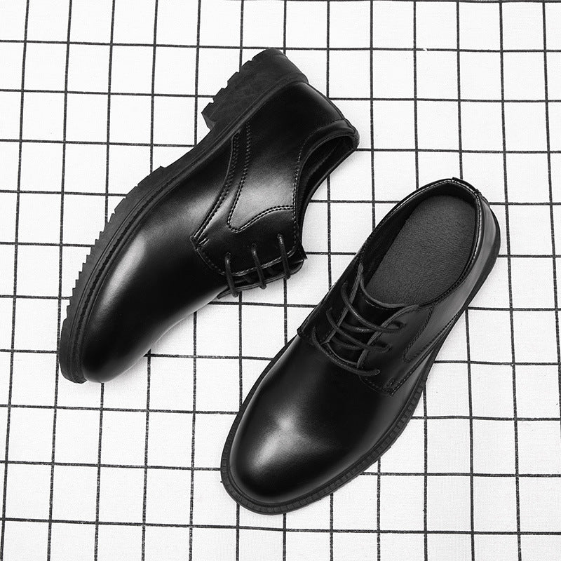 Cross-border suits, leather shoes, men's business, formal wear, casual england, best man's shoes, black breathable groom, wedding shoes