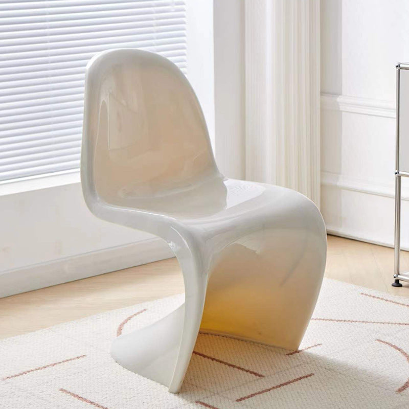 Pan Dong chair simple modern dining chair creative designer acrylic plastic chair net red transparent chair makeup stool