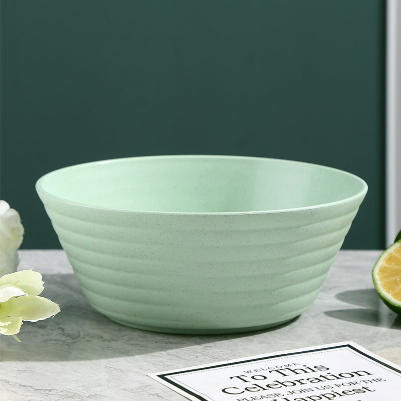 Simple ramen bowl plastic bowl large household instant noodle bowl spicy hot snail noodle special soup bowl anti-drop bowl wholesale