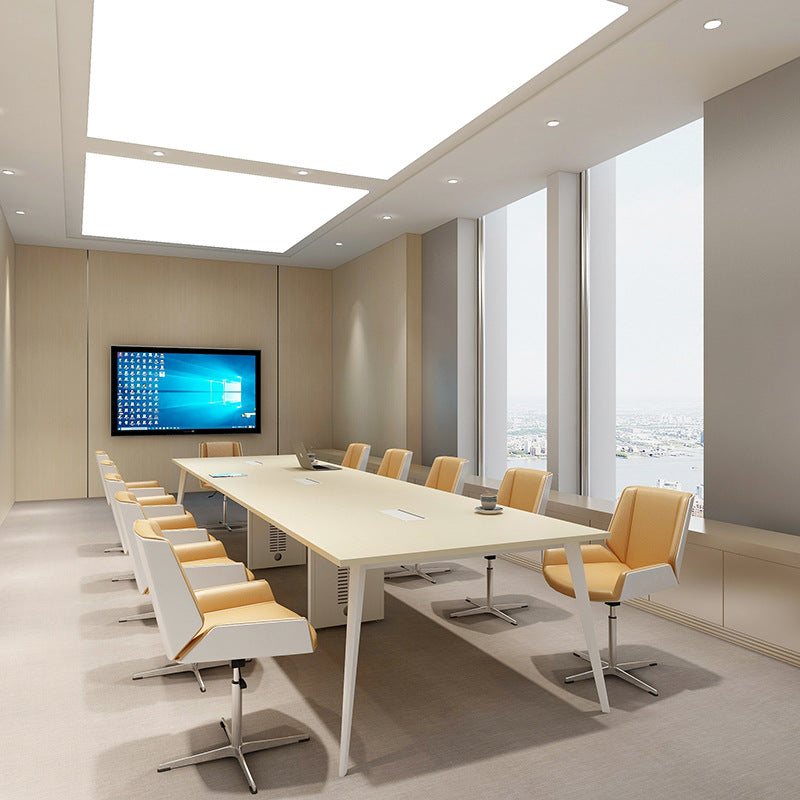 Shanghai Office Furniture Conference Table Simple and Modern Long Negotiation Staff Training Table Desk,Meeting table
