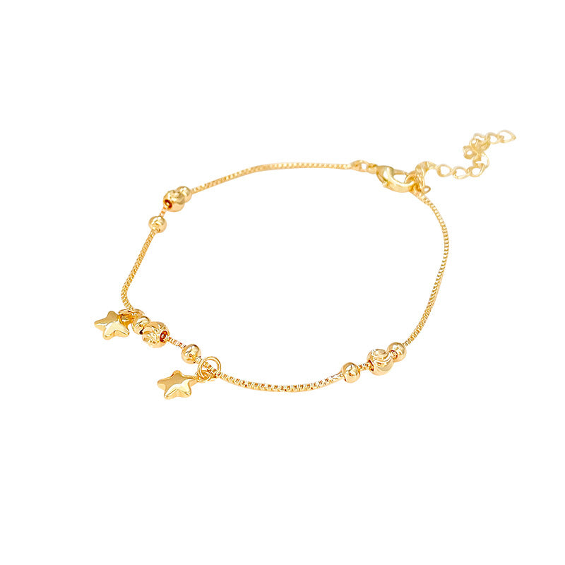 Korean sweet, light luxury, niche star bracelets, female Internet celebrities, fashionable, versatile, temperament, high-end hand jewelry wholesale