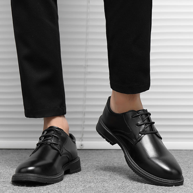 Cross-border suits, leather shoes, men's business, formal wear, casual england, best man's shoes, black breathable groom, wedding shoes