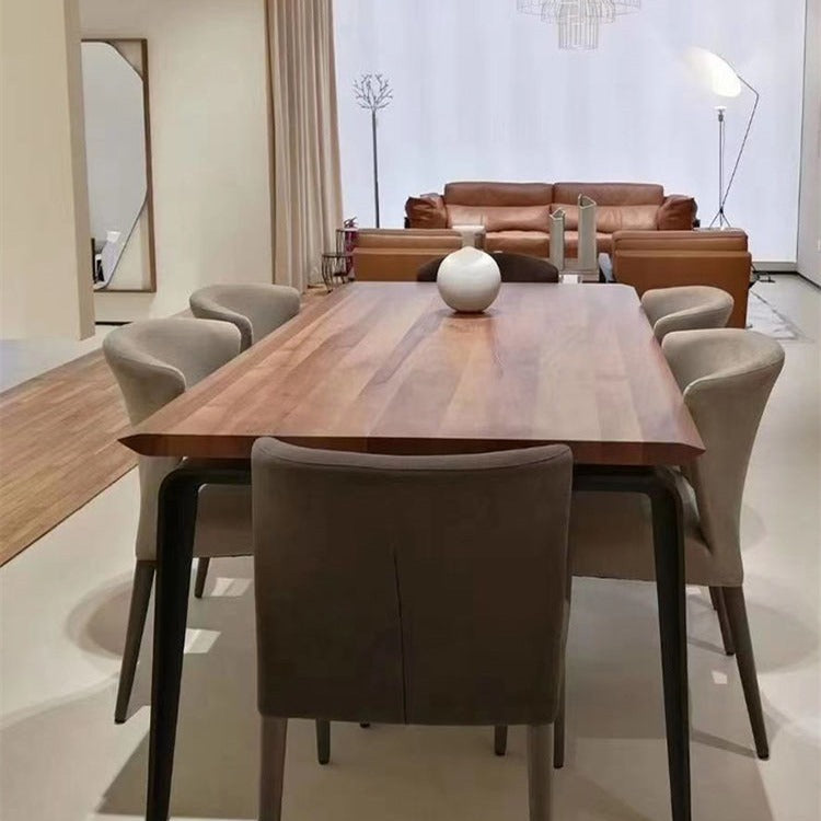 Black walnut dining table