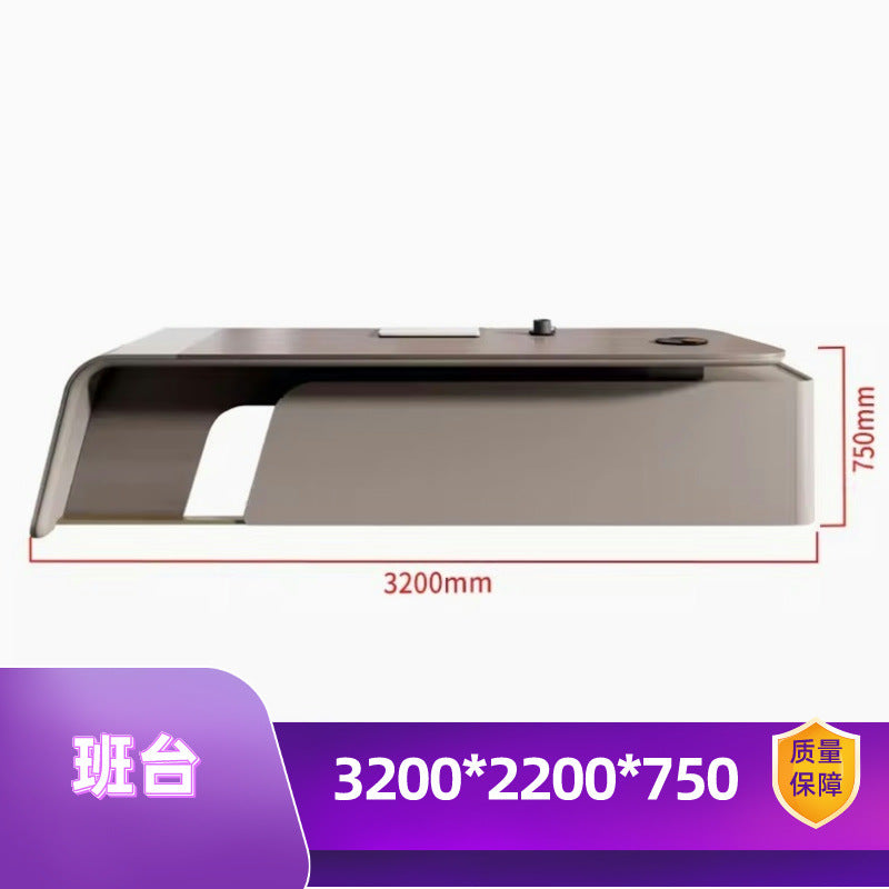 Chairman, boss, desk and chair combination, modern president's desk, manager's desk, light luxury, executive desk, office furniture