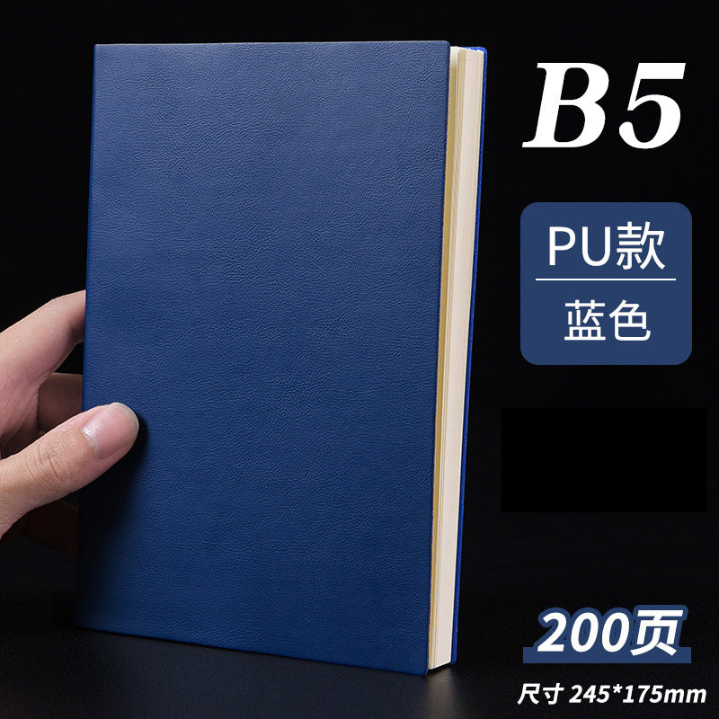 A5 notebook, work notebook, meeting notebook, notebook, notebook, B5 simple office notebook, notepad can be printed with logo