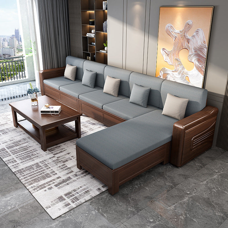 Walnut sofa