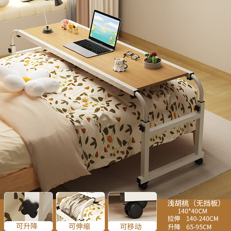 Trendy Cross Bed Table, Home Bed Table, Movable Desk, Computer Desk, Bedroom Bedside Small Table, Lazy Lifting Bed