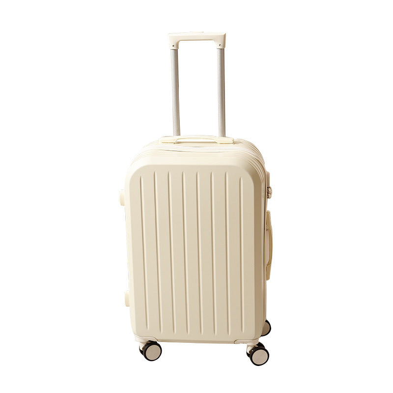 Suitcase 20 inch multifunctional suitcase with cup holder female 24 inch student lockbox spinner trolley case wholesale
