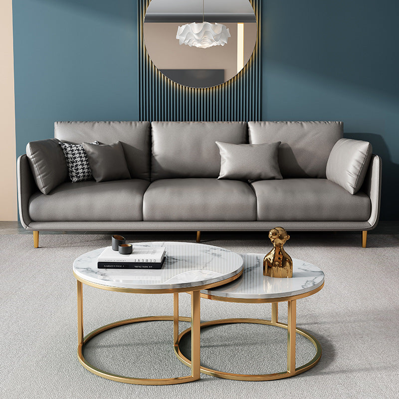 Fabric living room sofa