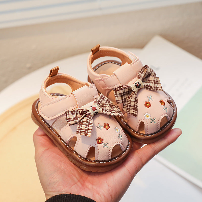 Baby called sandals, summer children's shoes, baby shoes, toddler shoes, soft soles, non-slip, 0-2 years old, male and female babies, 2841