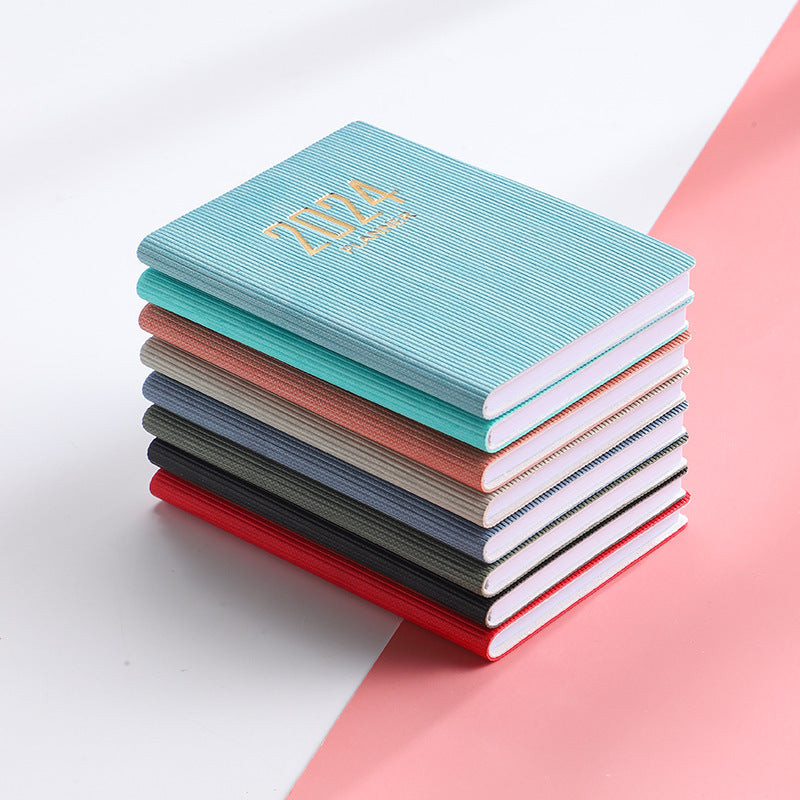 Spot 2024 English Schedule 2025 A7 Daily Planner Planner Amazon Cross Border Notebook