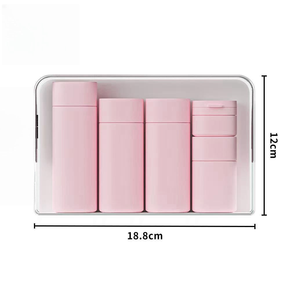 Nordic color hose dispensing bottle set, travel shampoo, lotion, body wash, makeup, lotion, cream, small empty bottle