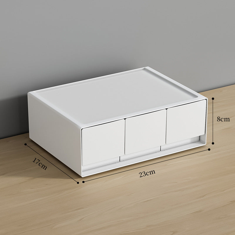 Desk drawer storage box, cosmetics shelf, desk desk, stationery, workstation artifact, dresser, storage box