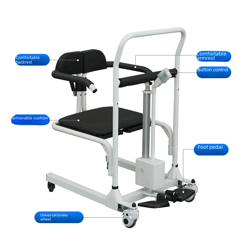 Light filial piety electric lift, paralyzed elderly care, elderly disabled bath, wheelchair, toilet, multi-functional lift