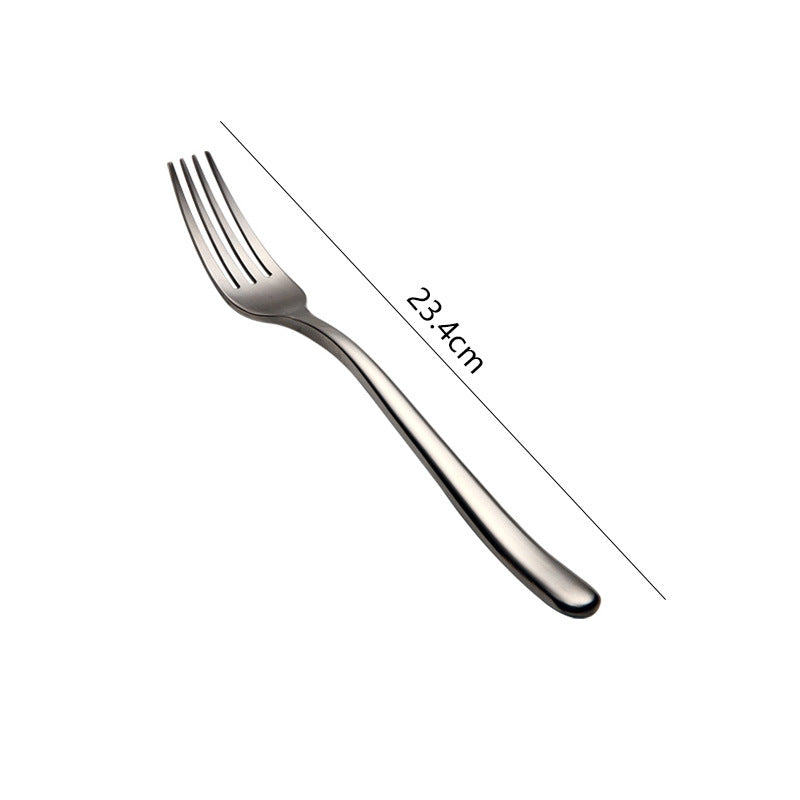 Moonshine steak cutlery cutlery stainless steel western tableware restaurant household thickened steak cutlery high-value cutlery set
