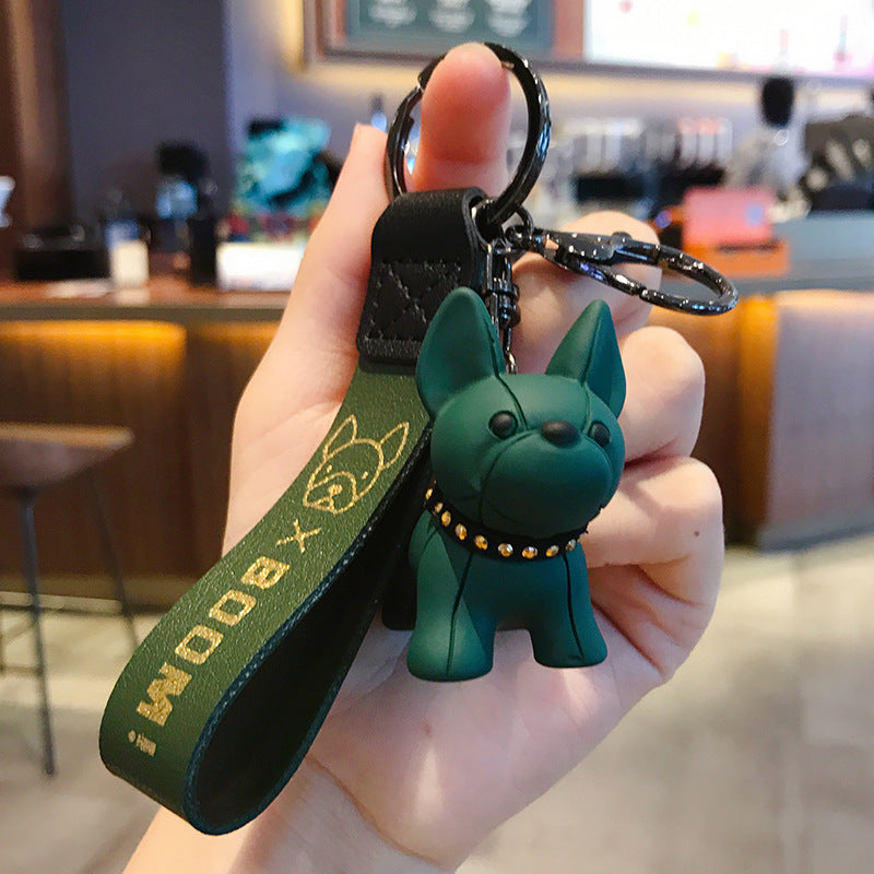 New cartoon small animal pendant accessories keychain DIY couple gift bag car pendant doll wholesale