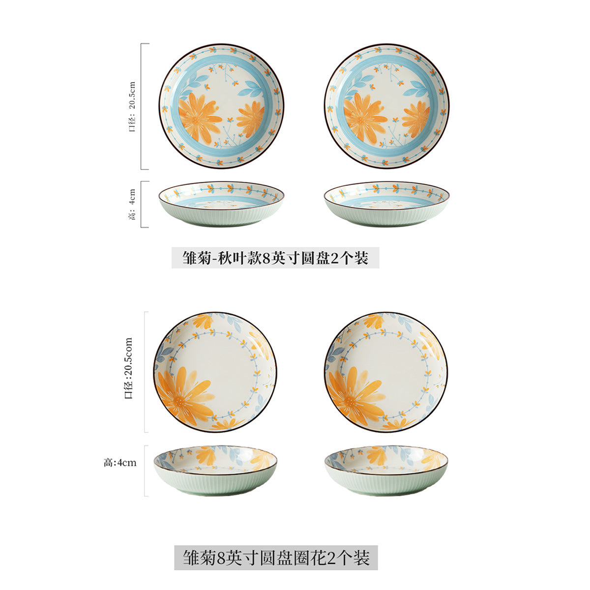 Ceramic dishes