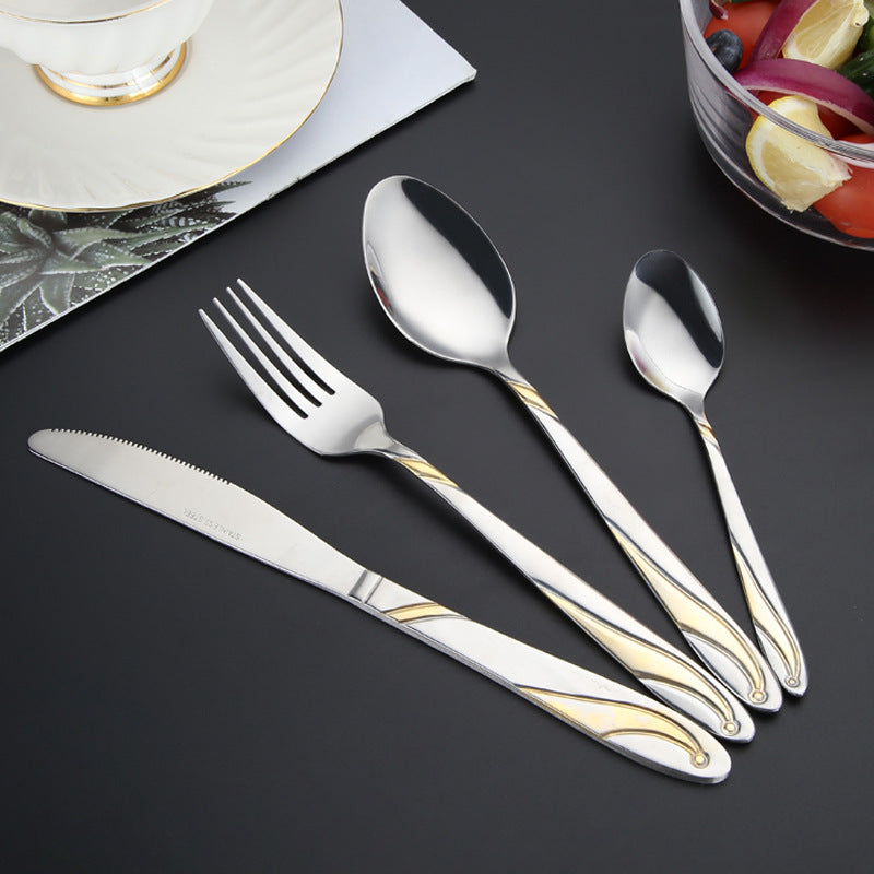 Stainless steel cutlery spoon fork