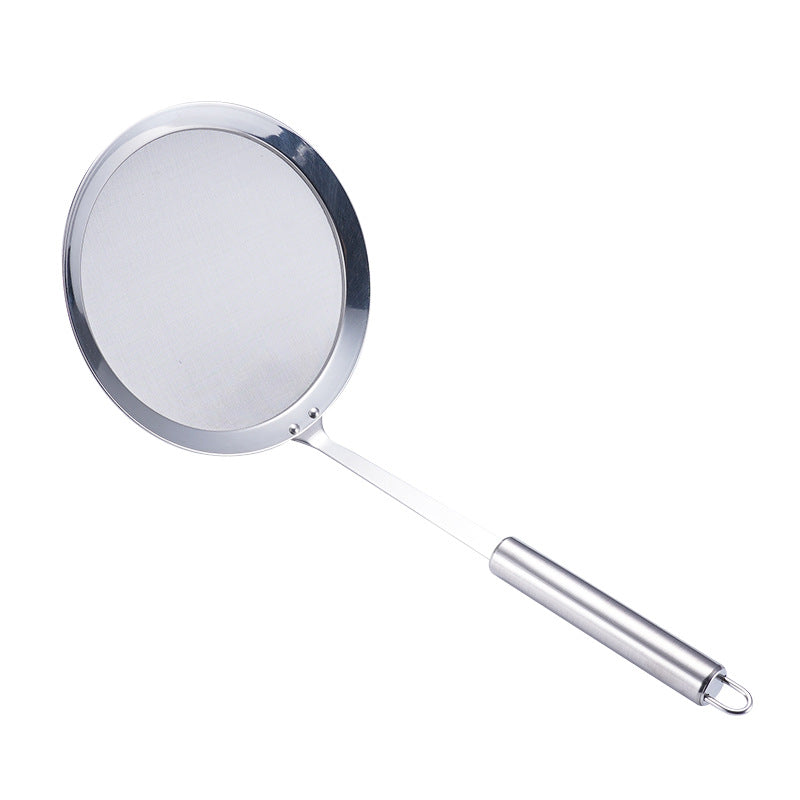 304 stainless steel dense mesh colander 100 mesh thickened wide-brimmed household kitchen tools wholesale soy milk filter colander