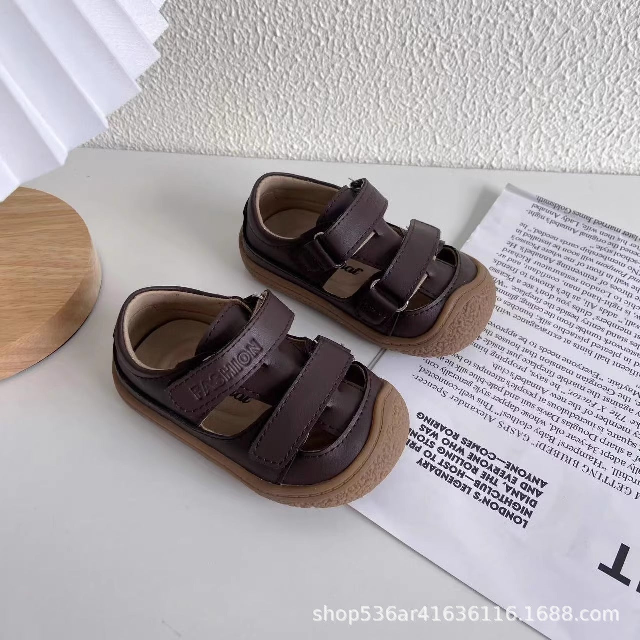 Children's sandals, spring and summer baby shoes, soft soles, non-slip baby toddler shoes, boys' single shoes, 1-2 years old, girls' shoes