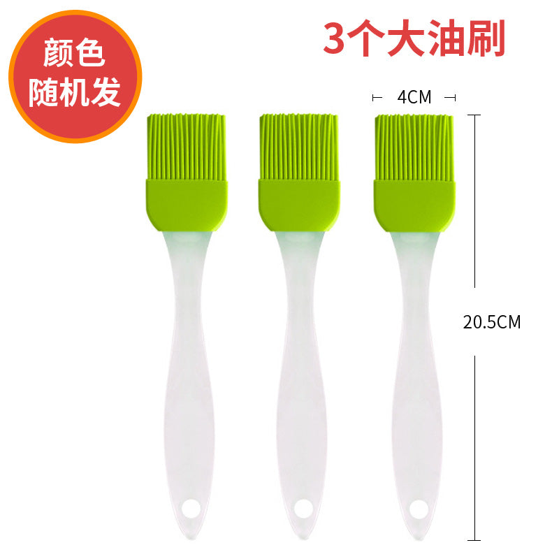 Silicone integrated oil brush
