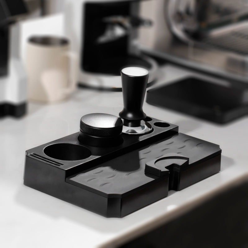 Espresso ABS press holder, storage rack handle, filling seat, multi-function handle holder, coffee press utensil