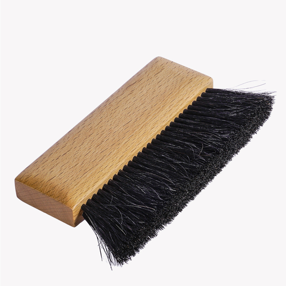 Bar Wood Handles, Cleaning Brushes, Horsetail Bristles, Beech, Walnut, Solid Wood, Coffee Dust, Grinder, Hair Broom Brushes