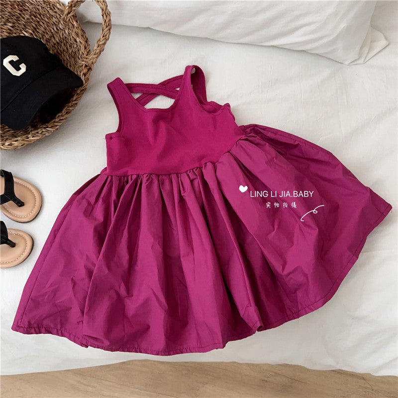 Ningli girl Lolita princess dress foreign style 2025 new summer girl baby rabbit police dress trend