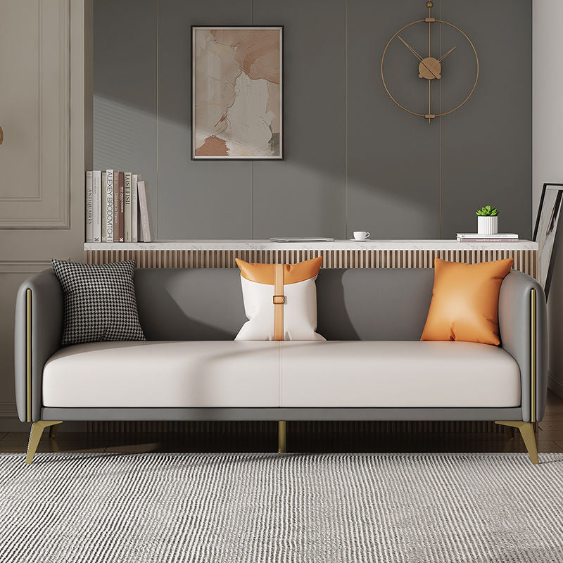 Office sofa, coffee table combination, business reception, reception area, three-seater small apartment sofa, simple modern office