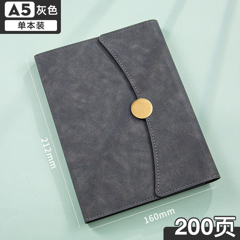 A5 tri-fold notebook gift box set business high-end book and pen company school gift can print logo gift